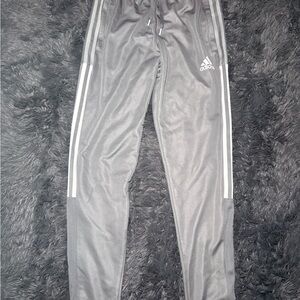 Mens Adidas AeroReady Slim Fit Track Pants Gray Size Men’s Small